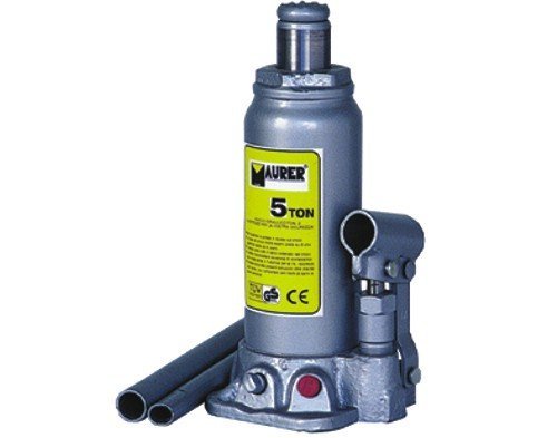 Cricco Idraulico Cric A Bottiglia Maurer 12000 Kg - Alzata 230-465 Mm