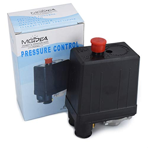 Pressostato Regolabile Meccanico Monofase Pompa Compressore Aria Casa Mgidea Sk-8 230V 10A 3/8 Bar Ip44