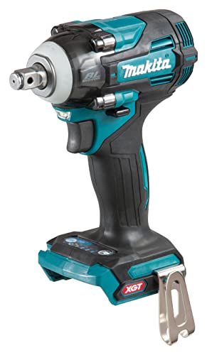 Makita Tw004Gz01 - Chiave A Percussione Senza Spazzole Xgt Agli Ioni Di Litio Da 40 V Con Custodia Makpac, Batterie E Caricabatterie Non Inclusi