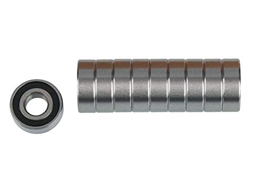 Rt Reck Ward Tuning 5 X 12 X 4 Mm Mr125–2Rs Roulements Abec 3 (10 Pièces)