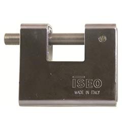 Lucchetto Iseo Boxer Corazzato Acciaio Crom. Mm.90 Art.809909