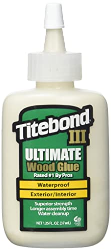 Titebond 141/1 Ultimate Colla Per Legno, Per Interni Ed Esterni, Impermeabile, 37 Ml
