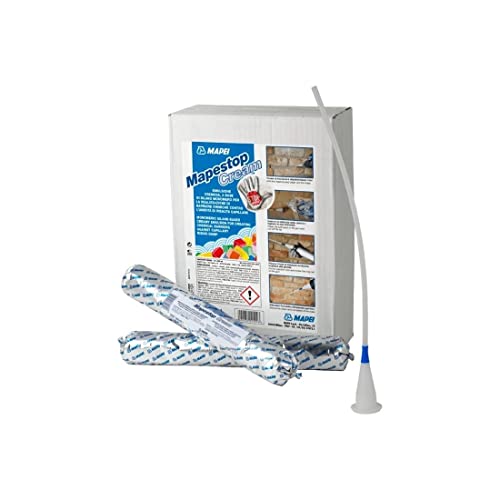 Mapestop Cream Mapei Barriera Chimica Contro Umidità In Salsicciotto Da 600Ml