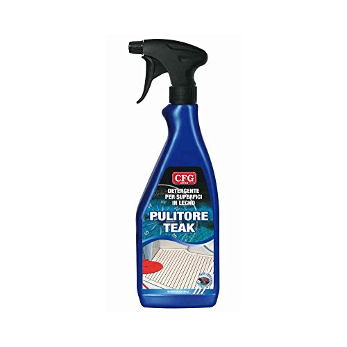Cfg Pulitore Teak - Rimuove Macchie Olio E Grasso Dal Teak Biodegradabile 750Ml - Cod. N03