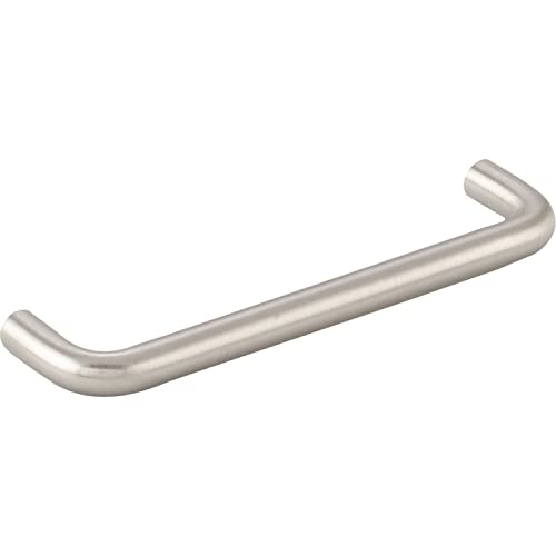 Grimme Maniglia Orotavo La 128 Mm, Elegante Maniglia Per Mobili, Larghezza 138 Mm, Effetto Acciaio Inox