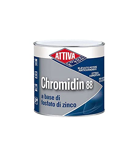 Antiruggine Chromidin 88 Lt.0,5 Arancio [Attiva ]
