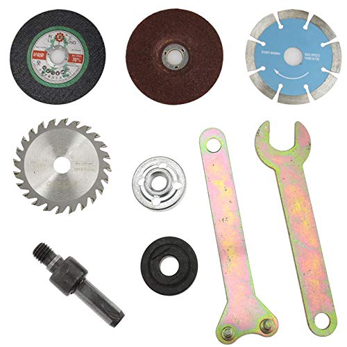 9 Pezzi Connecting Rods Converter,Adattatore Per Trapano A Mandrino Con Gambo Da 10 Mm Per Soddisfare La Molatura Del Trapano Elettrico,Taglio Di Pias