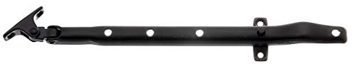 Alberts 210557 Blocca Finestra | Per Finestre A Vasistas O Con Ante Girevoli | Rivestito In Plastica Nera | Lunghezza Totale 285 Mm
