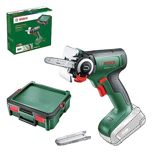 Bosch Home And Garden Microsega A Batteria Nanoblade Universalcut 18V-65, Senza Batteria (Rapido Taglio Mano Libera In Legno E Plastica; Profondità Di