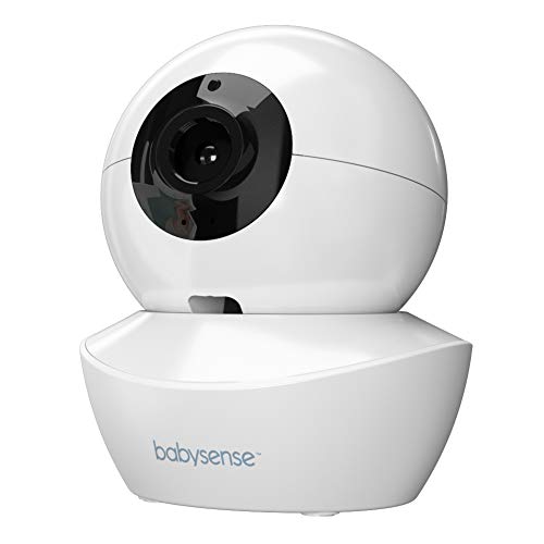 Add On Camera For Babysense Video Baby Monitor Hd S2, Remote Pan Tilt Zoom, Two-Way Talk-Back Audio, Long Range, Night Vision, Night Light, Lullabies,