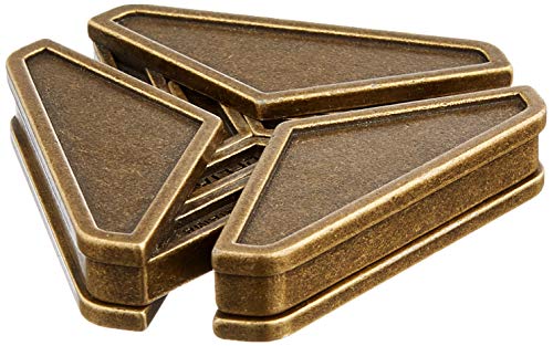 Eureka-141376 Eureka-Puzzle Huzzle Cast Delta, 515037, Colore Bronzo, 141376