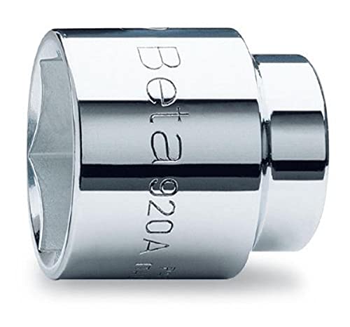 Beta 920A 17 Chiavi A Bussola Con Attacco Quadro Femmina 1/2" Bocca Esagonale, Cromate