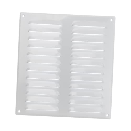 260X280Mm Griglia Di Ventilazione Con Zanzariera - Griglie D'Aerazione In Metallo - Acciaio, Bianca