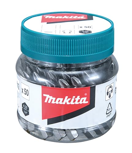 Makita B-26509 - Bote De 50 Puntas Pozidrive A Granel Pz2 X 50 Mm