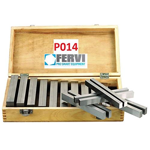 Set Parallele Acciaio Temprate Rettificate Morsa Fresa 28 Pz. Art.P014