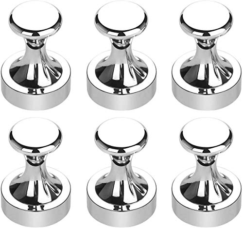 Ganci Magnetici, 32Mm Magnete Neodimio N52 45Kg Tirando Forza Magnete Rotondo, Neodimio Magnete Con Gancio Ultra Forte Al Neodimio Zincato