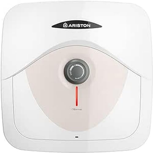 Ariston Scaldabagno Elettrico, 10 Litri, Sopralavello, Beige, Realizzato Per Essere Installato In Italia