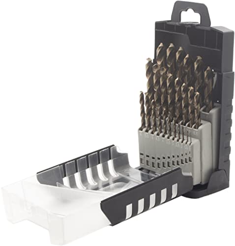 Krino 01155302 - Hss-Co Set Punte Rettificate In Cobalto Per Acciaio Inox - 25 Pezzi