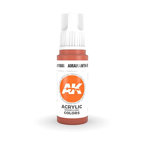 Ak Interactive 3Rd Gen Acrylic Amaranth Red 17Ml