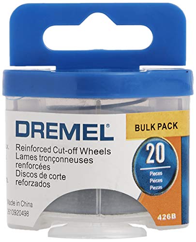 Dremel 426B 20 Piece 1 – 1/10,2 Cm Reinforced Rotary Tool Cut-Off Wheels