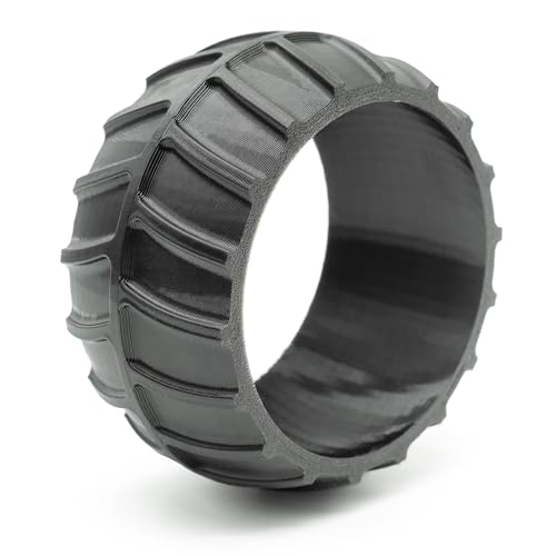 3Dherb Copriruota Xl Per Worx Landroid, Profilo Rialzato, Rivestimento M500 M700 S300 M1000 Anche Modelli Plus, Profilo Robusto, Miglioramento Della T
