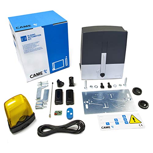 Came 8K01Ms-015 Kit Bxl Per Cancelli Scorrevoli Fino A 10 Metri E 400 Kg Di Peso, Sistema Dc 24 V, Colore Grigio
