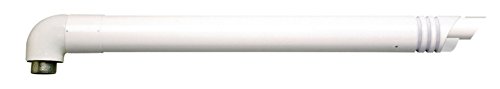 Vaillant 303845 Kit Scarico Coassiale, Con Terminale Antivento, Bianco