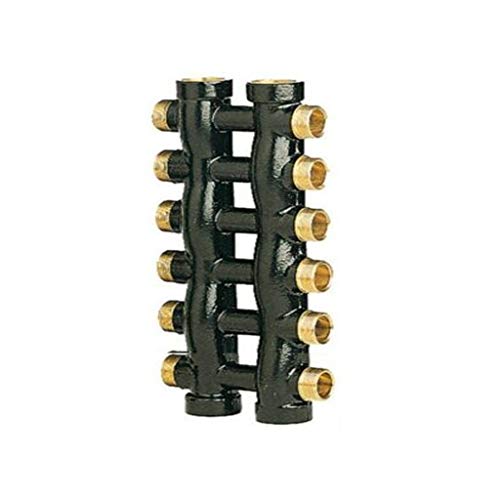 Collettore 6X6 Complanare 3/4" X 1/2" Per Riscaldamento Icma