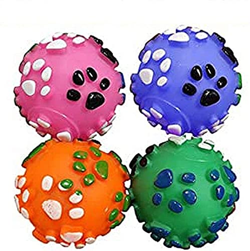 Dobo Impronte Di Cane Palline Gioco Per Animali 4-Pezzi
