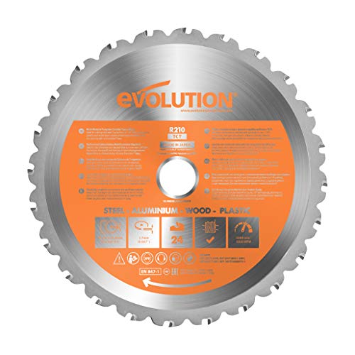 Evolution Power Tools - Rage Lama Multiuso Con Punte Al Carburo Di Tungsteno 210 Mm