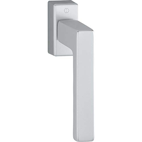 Hoppe 10787880 - Maniglia Per Finestra Toulon Secustik, Vk, 7 X 32-42 Mm, Argento Anodizzato