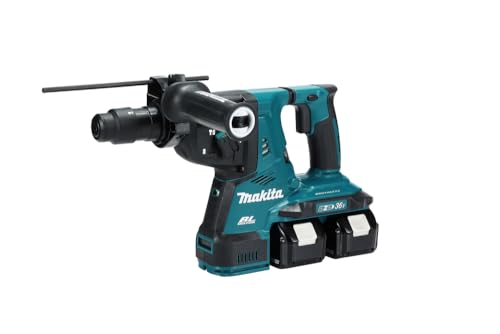 Makita Tassellat.Sds+2X18V5A Bl+Dc18Rd 3Funz+2Mand, Nero