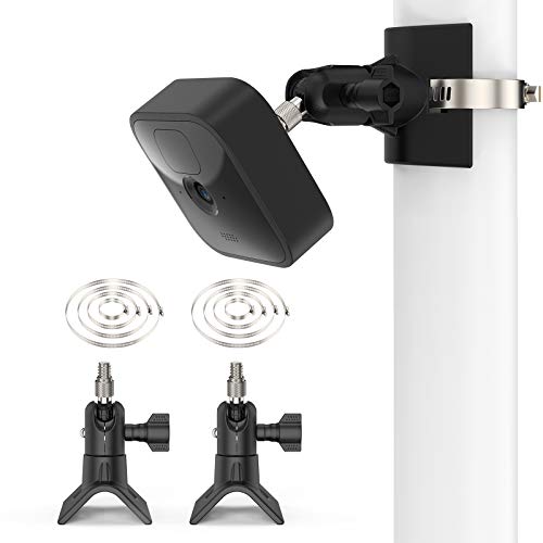 Tiuihu, Supporto Per Montaggio A Parete, Per Esterni, 4 Blink Xt2, Diametro Tubo Applicabile, Dimensioni 30 Mm – 200 Mm (1,18 – 7,87 Pollici) (2 Pezzi