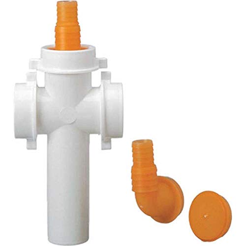 Lira Raccordo 3 Vie Diam. 40 Con Attacco Lavatrici E Lavastoviglie 120Mm Diam. 40 X 120Mm