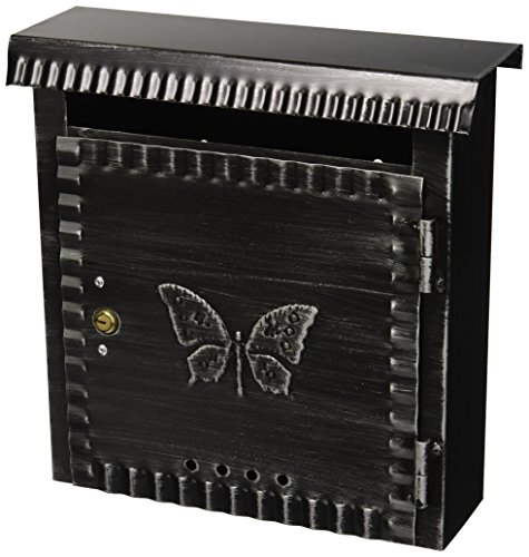 Vigor Blinky 27340-10 Cassetta Piccola Antichizzata Per Lettere In Ferro Battuto, 22X8X25