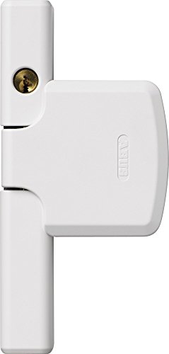 Abus Fts206 Serratura Con Blocco, Blocco Per Finestre Con Chiusura A 2 Stadi, Serratura Multipla, Livello Di Sicurezza: 10, 37401, Bianco