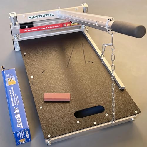 Mantistol Mc-330 - Taglierina Per Pavimenti E Rivestimenti In Laminato, 330 Mm Di Larghezza-16Mm Di Spessore Plank. Con Kit Di Montaggio, Per Legno In