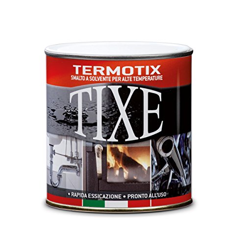 Tixe 409.500 Vernici Per Alte Temperature, Vernice, Argento 500 Ml