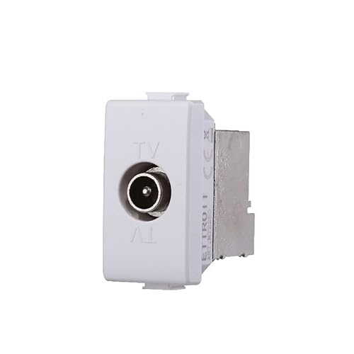 Moduli Prese Interruttori Shucko Pulsanti Usb Dimmer Compatibile Matix (Modulo Presa Tv Diretta)