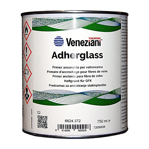 Veneziani - Adherglass Primer Ancorante Per Vetroresina, Colore: Rosa, Size: 750 Ml