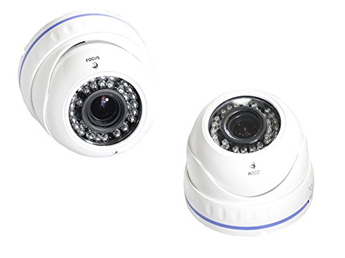 Vetrineinrete® Telecamera Dome Ahd Full Hd 720P 1.3 Mpx Lente Varifocale 2,8 12 Mm Esterno Protezione Ip57 Camera Di Sorveglianza Sicurezza In Casa Ne