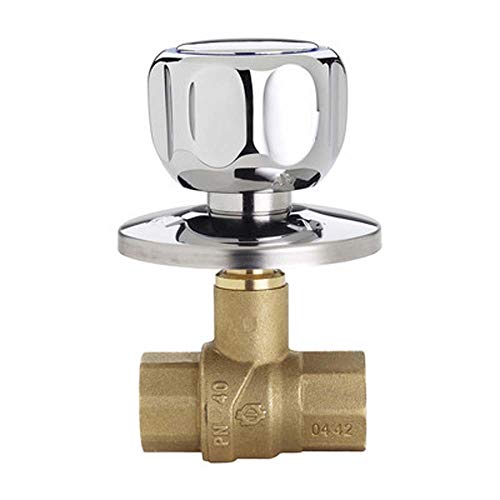 Fiv Valvola A Sfera Da Incasso Ff Con Maniglia E Rosone 1/2"