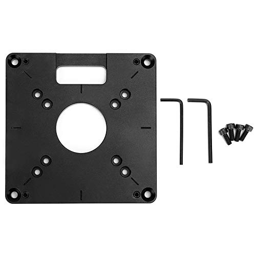 Piastra Di Base Del Router, Fresatura Flip Board Lavorazione Del Legno Piastra Inserto Per Tavolo Router In Lega Di Alluminio