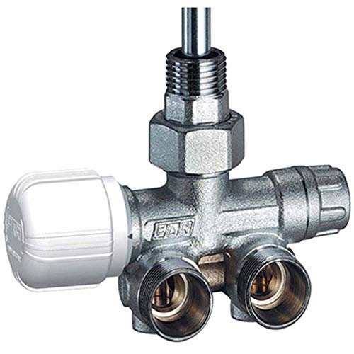 Valvola Mono Bitubo Termostatizzabile Squadra Dx Con Bocchettone Far Diam 1/2