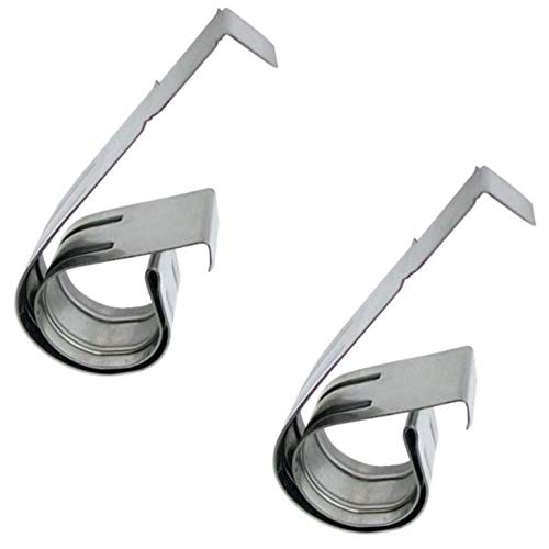2X Molla Fissaggio Piedino Cucina Zoccolo Morsetto Plinto Easy Clip Gancio