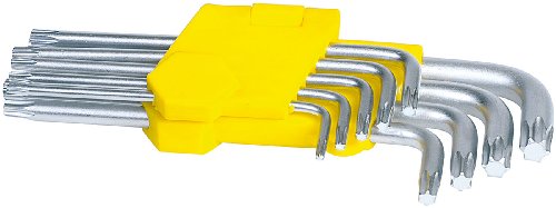 Agt Torx Impostato: Set Di Chiavi 9 Pezzi Per Viti Torx (Cromo Vanadio) (Torx Cacciavite, Torx Chiave, Scatola Portachiavi)