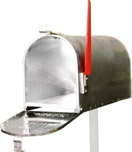 Cassetta Postale Per Esterni In Alluminio Argento "Hangar" Maurer