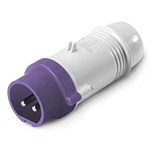 Scame Iec309 – Spina Ip44 2 Poli 16 A 20 – 25 V