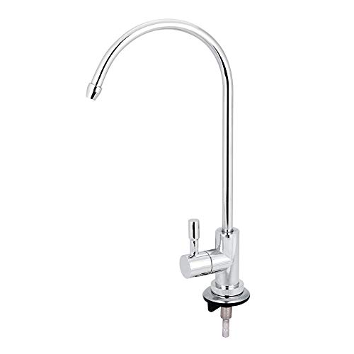 Rubinetto Del Rubinetto , 1/4 '' Rubinetto Della Cucina In Lega Di Zinco Rubinetto Cromato Filtro Per Acqua Potabile Ro Ad Osmosi Inversa
