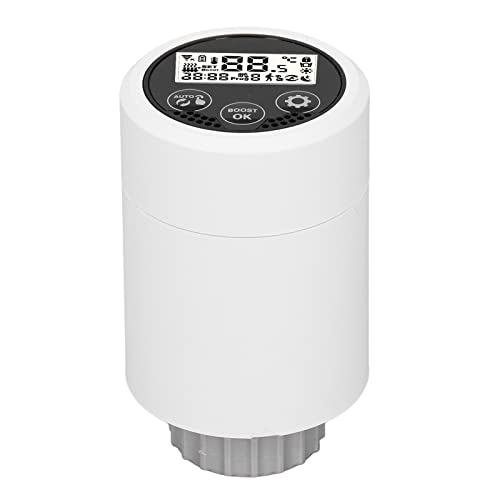 Valvole Termostatiche Wifi, Valvole Termostatiche Per Termosifoni, Termostato Programmabile Intelligente, Controllo Vocale,Controllo App Mobile, Per Z